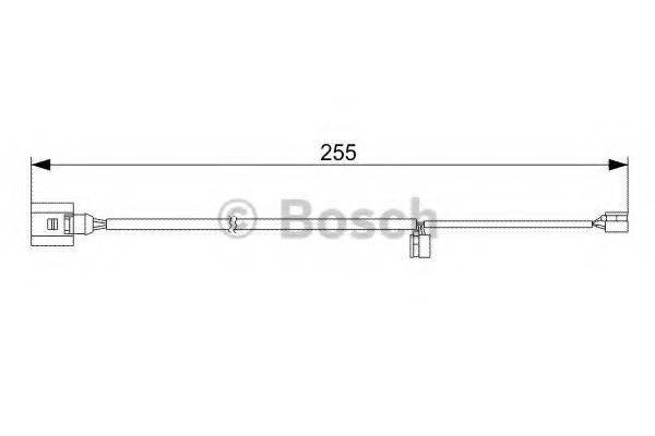 PAGID 8068 Сигналізатор, знос гальмівних колодок