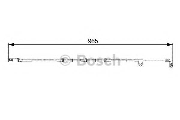BOSCH AP820 Сигналізатор, знос гальмівних колодок