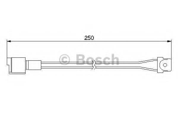 BOSCH 905 Сигналізатор, знос гальмівних колодок