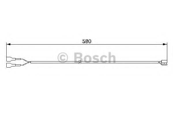 BOSCH 978 Сигналізатор, знос гальмівних колодок