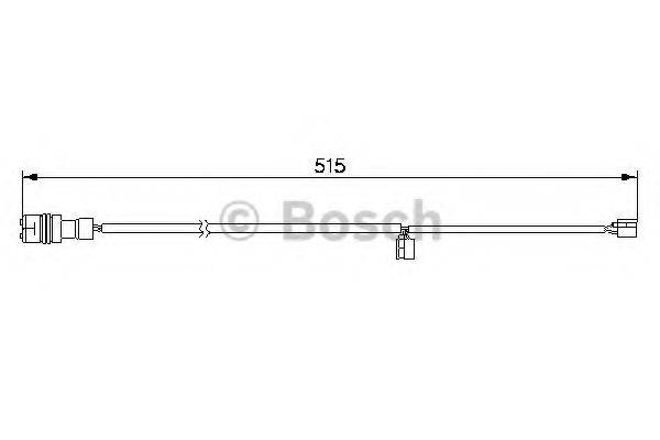 BOSCH 991 Сигналізатор, знос гальмівних колодок