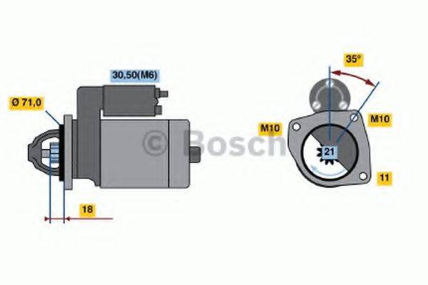FORD R91AX 11000 KB1 Стартер