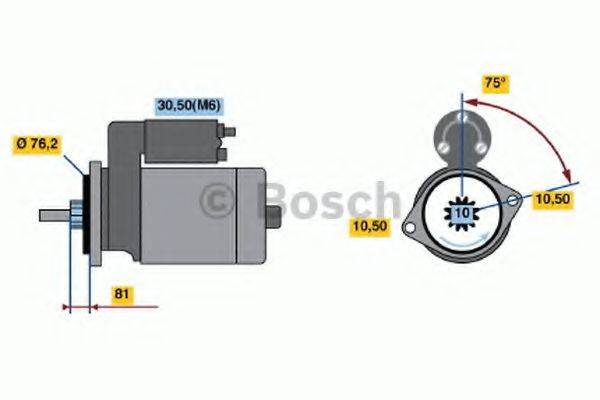 HC-PARTS CS1558 Стартер