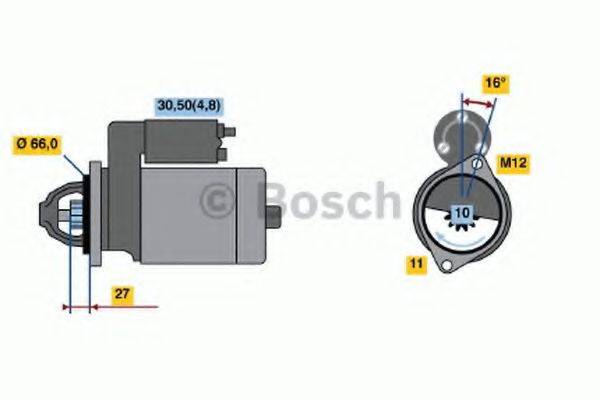 VW 03L911021 Стартер