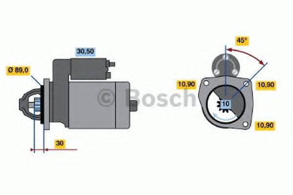 NEW HOLLAND 2852405 Стартер