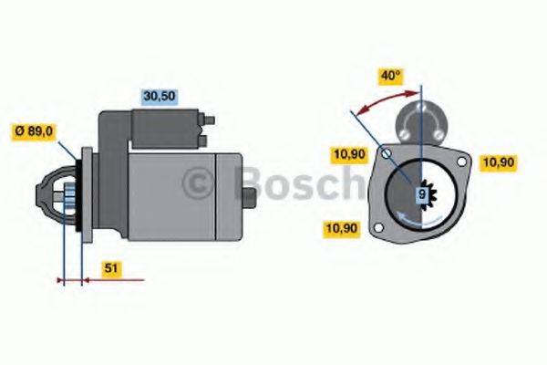 BOSCH 1125 Стартер
