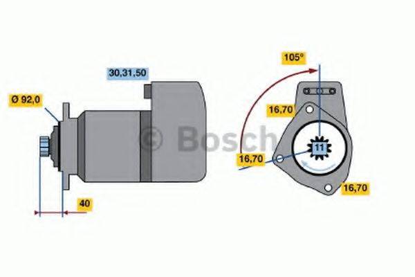BOSCH 0 001 417 043