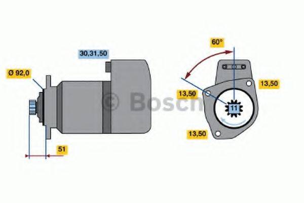 BOSCH 1248 Стартер