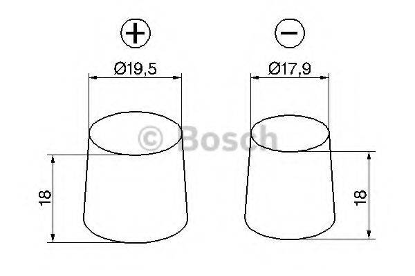 BOSCH 81270 Акумуляторна батарея живлення