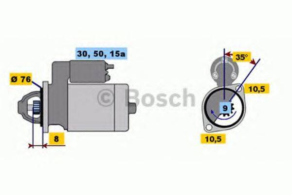 BOSCH 1064 Стартер