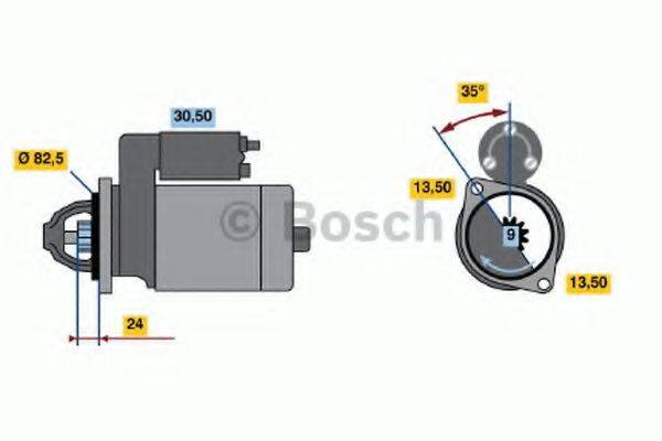 BOSCH 1101 Стартер
