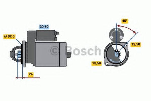 BOSCH 1119 Стартер