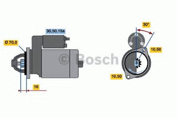 BOSCH 1211 Стартер