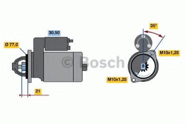 BOSCH 1230 Стартер