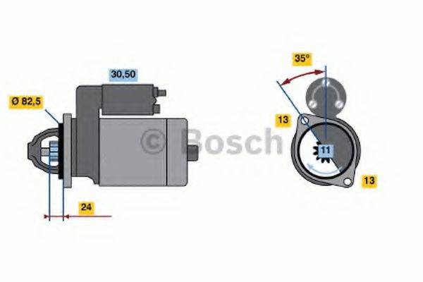 BOSCH 1261 Стартер