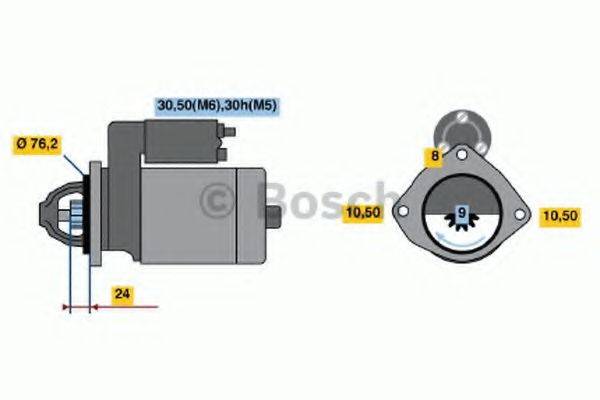 BOSCH 1262 Стартер