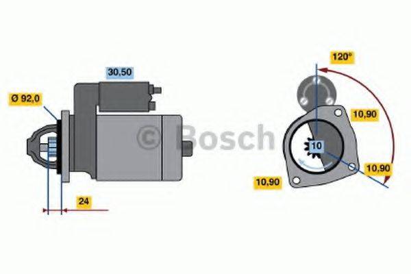 FORD 6092296 Стартер