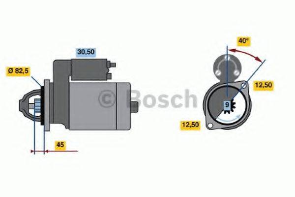 BOSCH 1335 Стартер