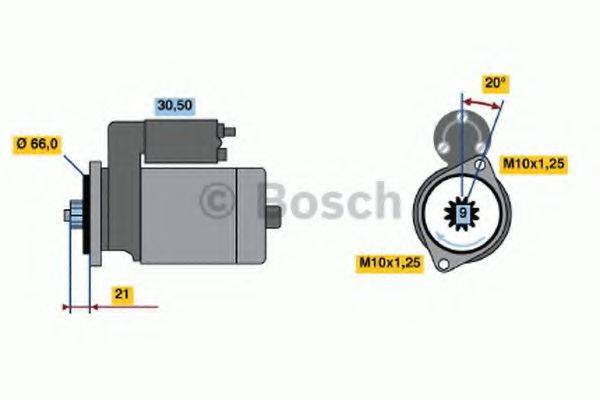 BOSCH 1354 Стартер
