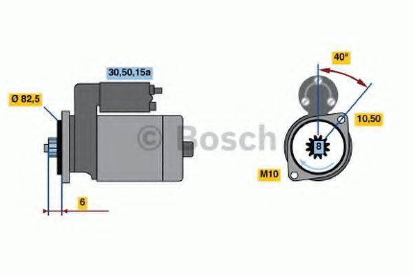 BOSCH 1422 Стартер