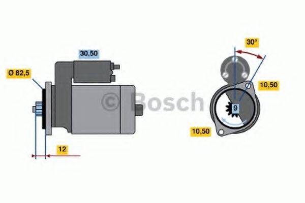 BOSCH 1423 Стартер