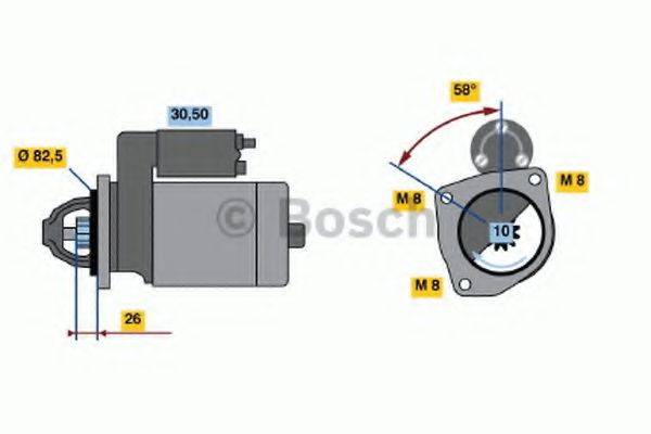 BOSCH 1470 Стартер