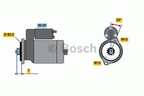 BOSCH 1476 Стартер