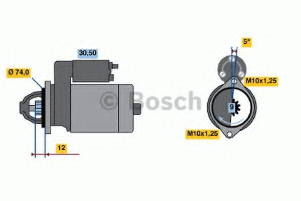 BOSCH 1503 Стартер