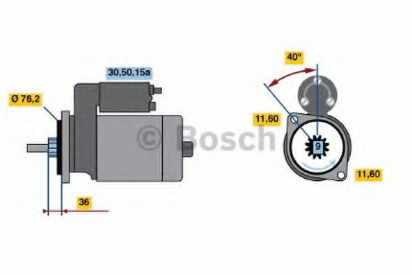 BOSCH 1623 Стартер
