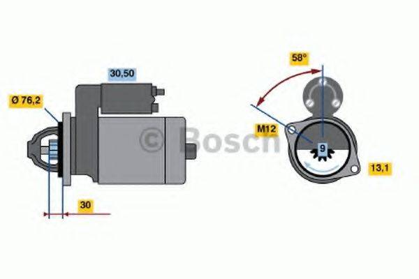 BOSCH 1678 Стартер