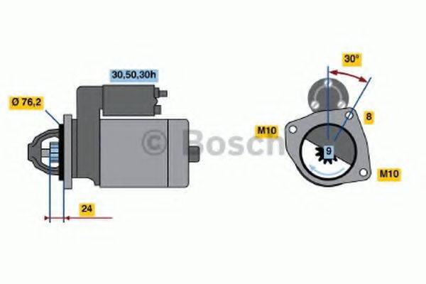 BOSCH 1711 Стартер