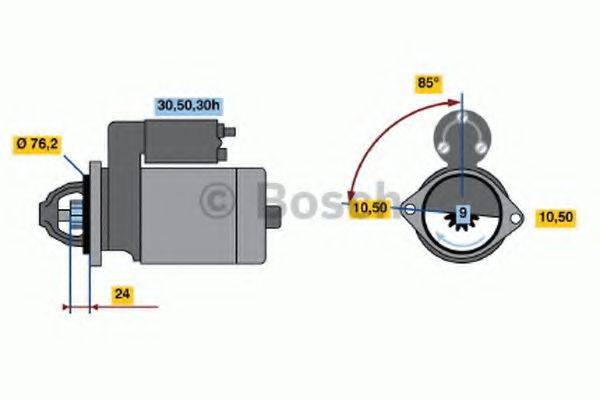 BOSCH 1716 Стартер