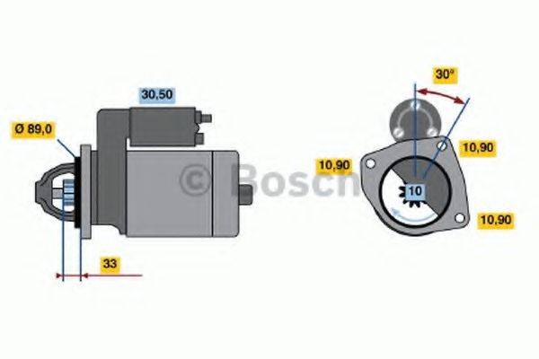 BOSCH 1775 Стартер
