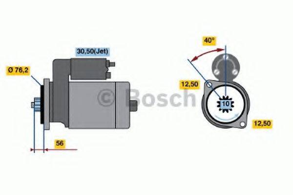 BOSCH 1843 Стартер
