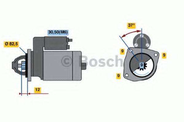 BOSCH 1845 Стартер