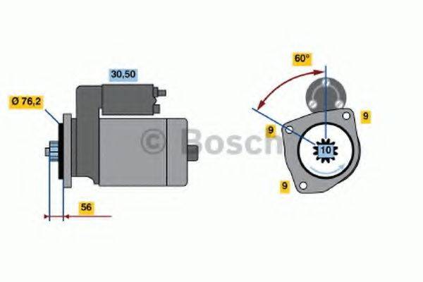 BOSCH 1847 Стартер