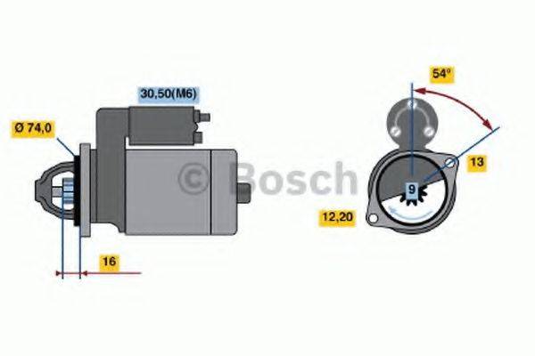 BOSCH 1883 Стартер