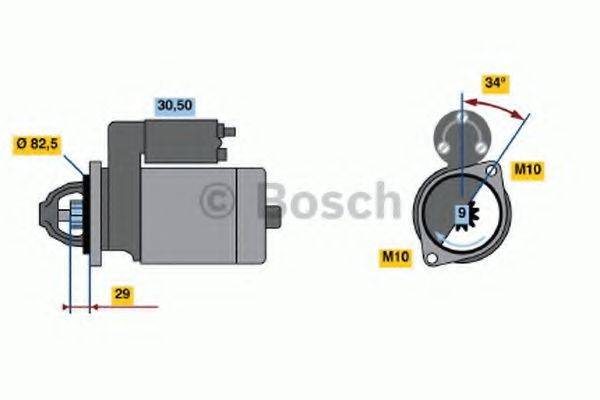 HC-PARTS CS1559 Стартер