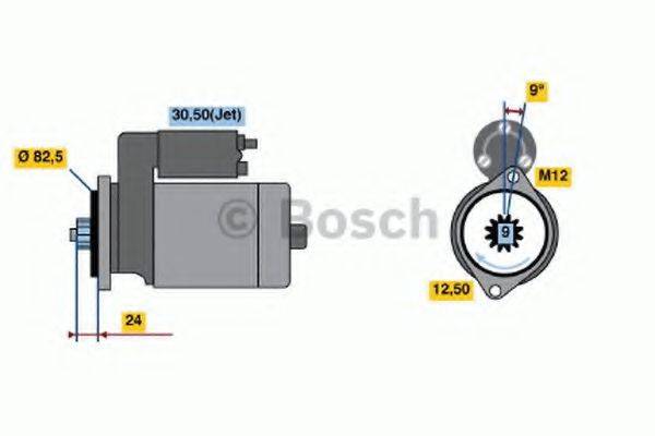 BOSCH 1894 Стартер