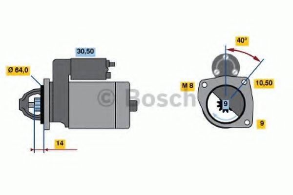 BOSCH 1929 Стартер