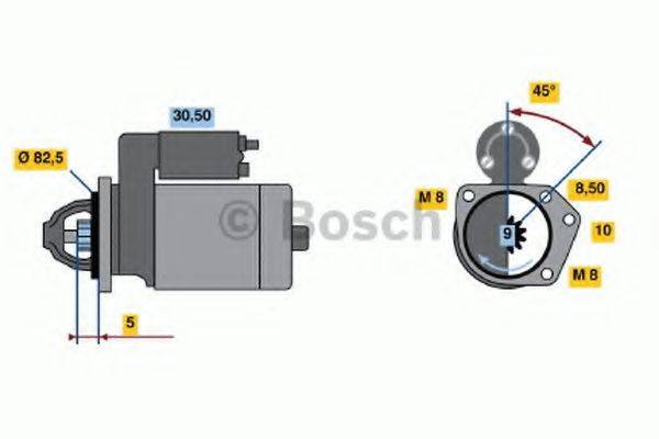 HC-PARTS CS1548 Стартер