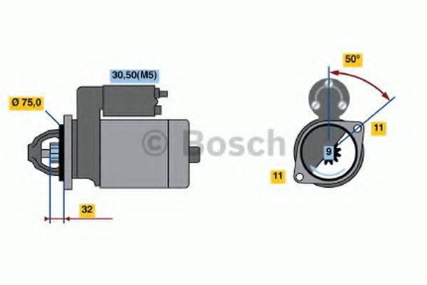 BOSCH 1984 Стартер
