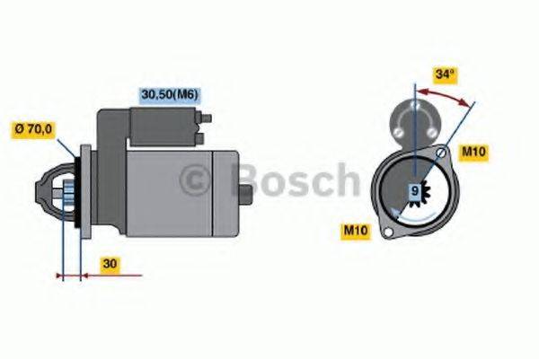 BOSCH 2035 Стартер