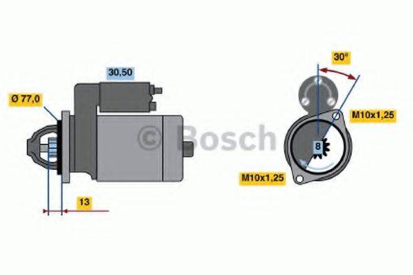 BOSCH 2041 Стартер