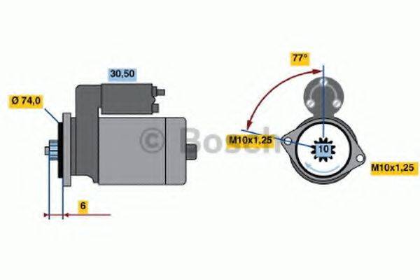 BOSCH 2084 Стартер