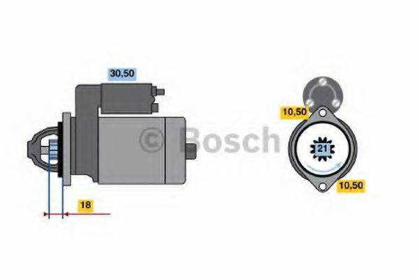 BOSCH 2074 Стартер