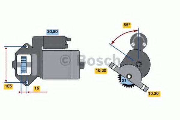 BOSCH 2080 Стартер