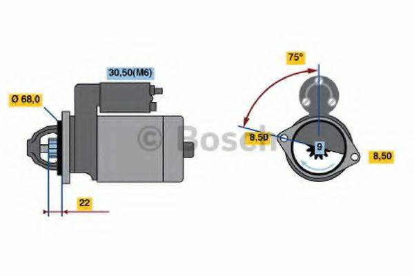 BOSCH 2087 Стартер