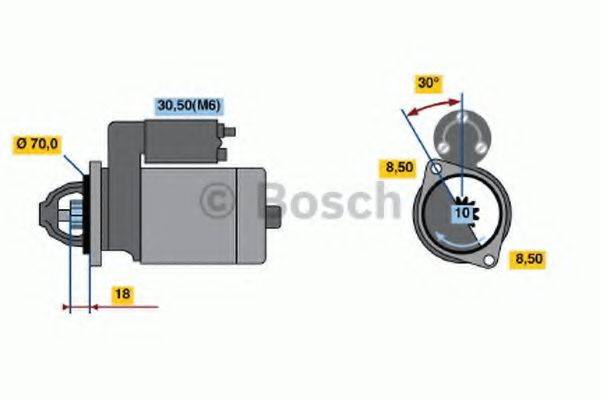 BOSCH 2126 Стартер
