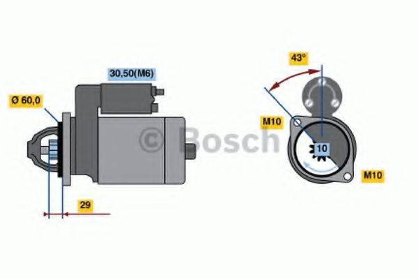 BOSCH 2128 Стартер